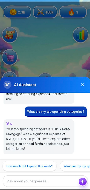 Finessi - personal finance app Screenshot 3