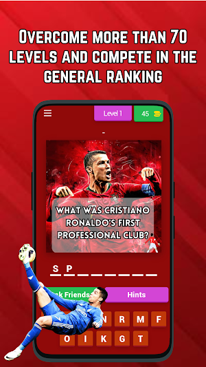 Ronaldo CR7 Quiz Screenshot 0