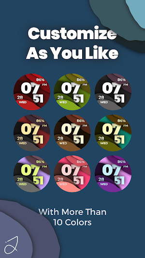 Simple Layer Watch Face Screenshot 2
