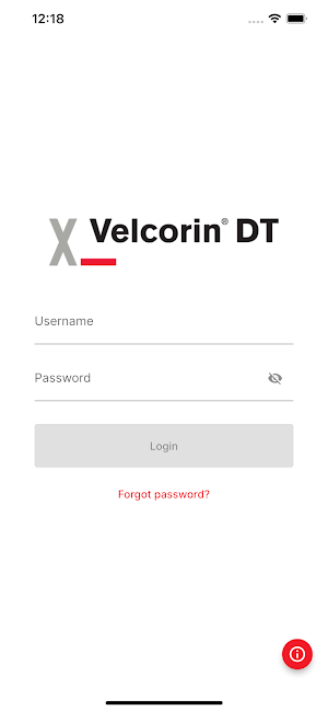 Velcorin Service App Screenshot 0