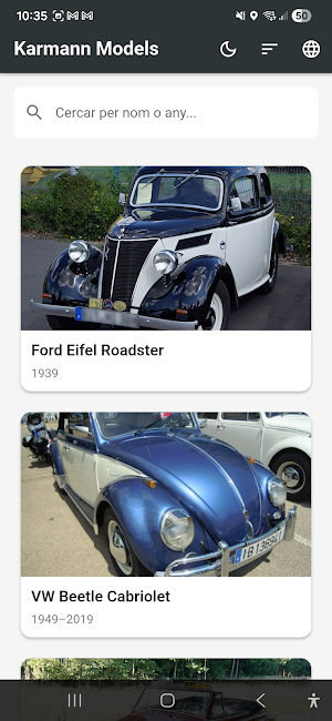 Karmann Models Screenshot 1
