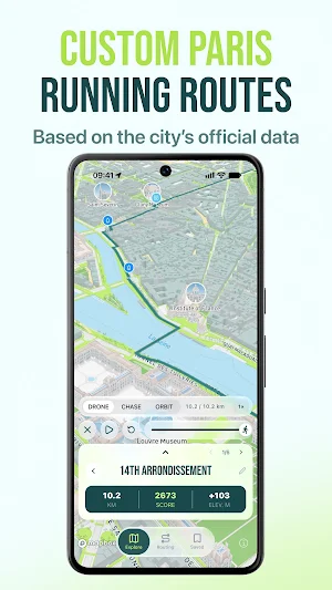 RunninParis - Running Routes Screenshot 0