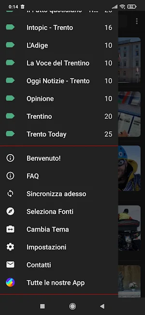 Trento notizie Screenshot 1