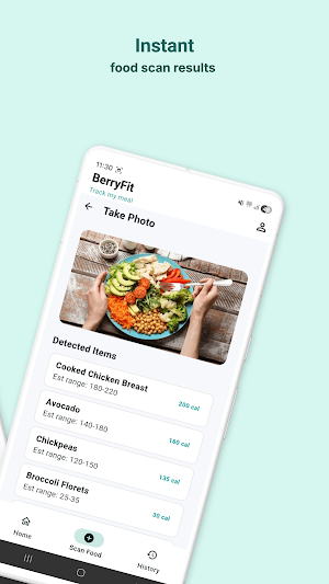 BerryFit - AI Food & Calories Screenshot 2