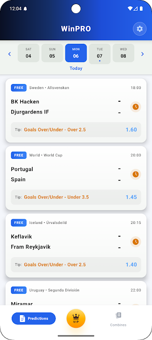 WinPRO - Bet Analysis Screenshot 1