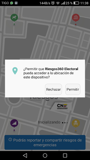 CNE Riesgos Electorales Screenshot 1