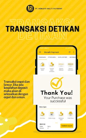 Bonafitpay - Pulsa Kuota PPOB Screenshot 2