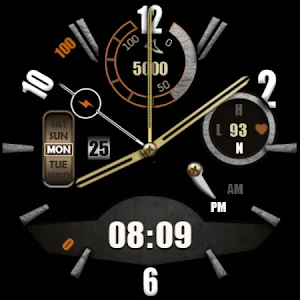 W-Design WOS035 Watch Face Screenshot 2
