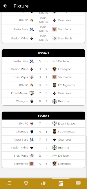 Torneo La Sanidad Screenshot 2