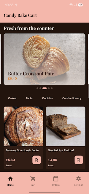 Candy Bake Cart Screenshot 0