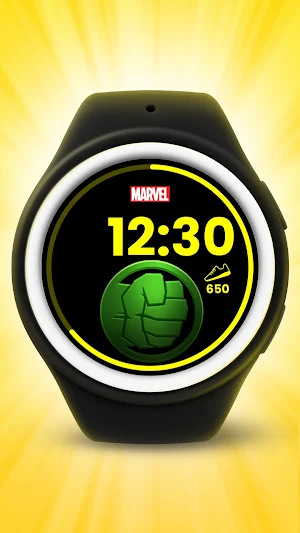 The Hulk Watch Face Screenshot 2