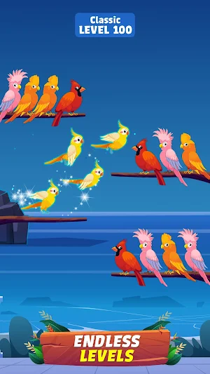 Bird Sort: Color Puzzle Game Screenshot 3