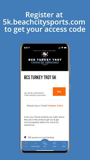 Beach City Sports Virtual 5K Screenshot 1