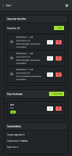 Stres Azaltıcı Nefes Asistanı Screenshot 2