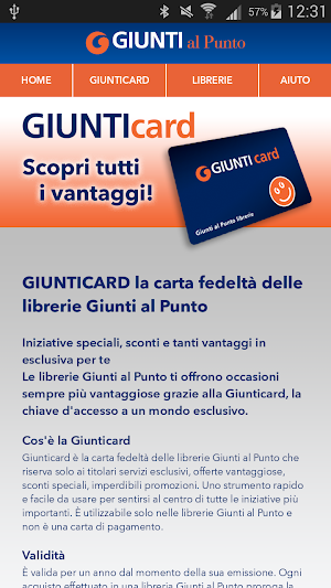 Giunti al Punto – Giunticard Screenshot 1