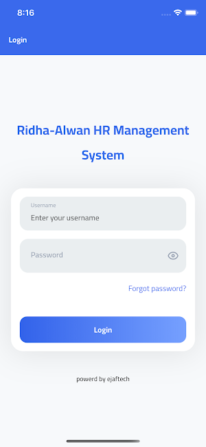 Ridha Alwan HR Screenshot 0