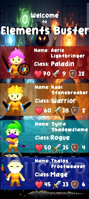 Elements Buster Screenshot 1