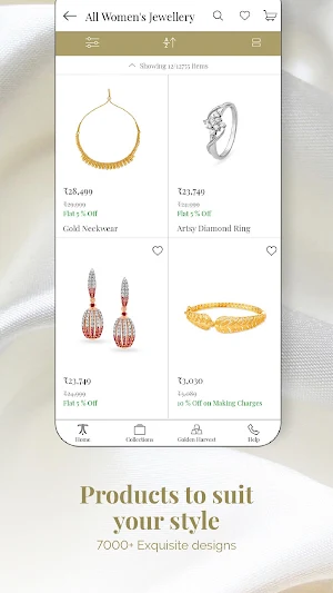 Tanishq (A TATA Product) - Buy Jewellery Online Screenshot 1