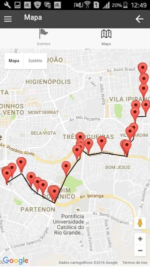 MoviGPS Screenshot 3