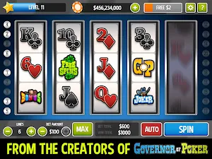 Poker Slot Spin - Texas Holdem Screenshot 0