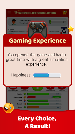 World Life Simulation Screenshot 2