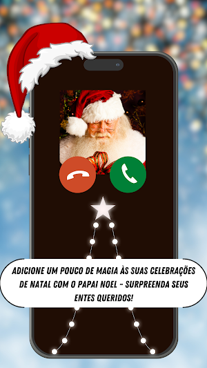 papai noel ligando português Screenshot 1