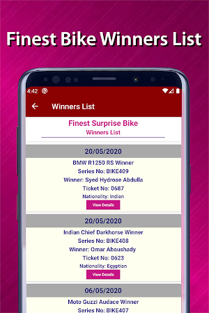 Dubai Duty Free Draw Results Screenshot 3