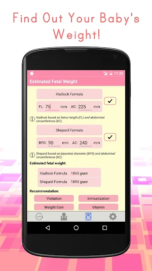 Pregnancy Calculator: Maternity & Motherhood Screenshot 2