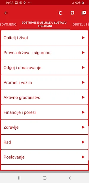 Pomoćnik za sustav e građani Screenshot 1