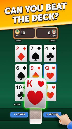 Beat The Deck - Card Game Screenshot 0