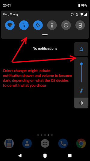 LWP+ - live wallpaper with customized colors Screenshot 1