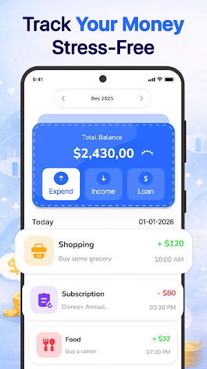 Budget Planner – EasyBudget Screenshot 1