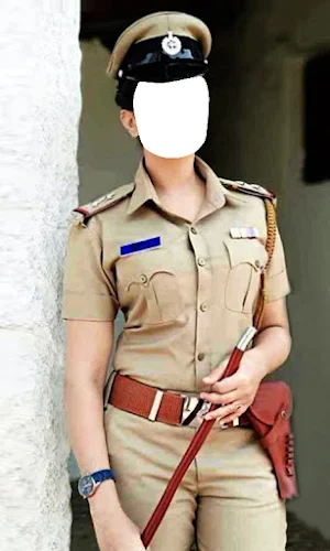 Women Police Dresses Frames Screenshot 1