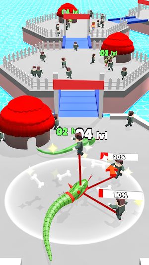 Snake Run, Merge & Evolve Screenshot 3