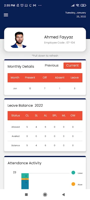 Dropware Employee Self Service Screenshot 1