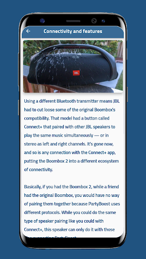 JBL Boombox 2 Guide Screenshot 1