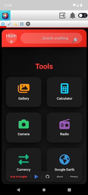 Fast Lite Web Browser Screenshot 1