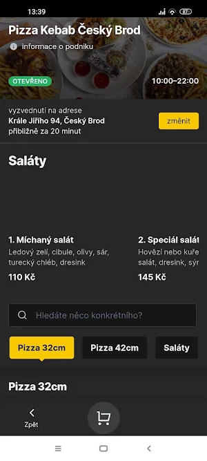 Pizza Kebab Český Brod Screenshot 1