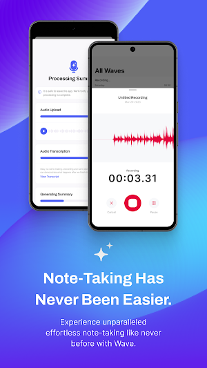 Wave AI Note Taker Screenshot 0