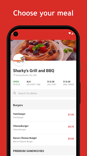 Sharky's Grill Screenshot 0