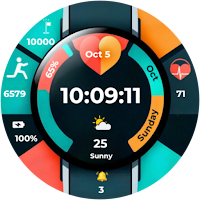 UrbanPulse Fitness Watch Face