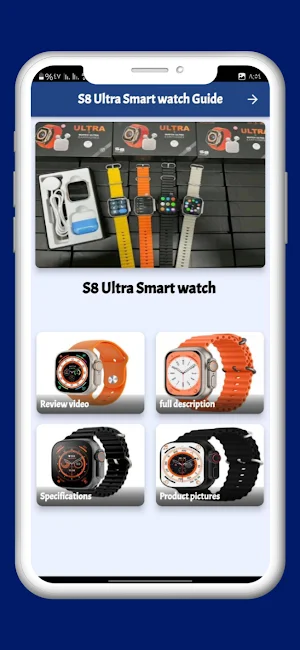 S8 Ultra Smart watch Guide Screenshot 0
