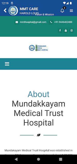 M.M.T CARE Screenshot 0