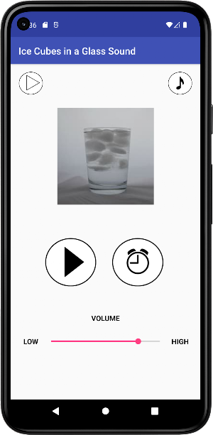 Ice Cubes in a Glass Sound Screenshot 0