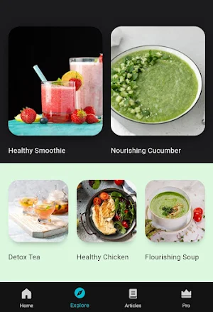 Detox Recipes App Screenshot 2