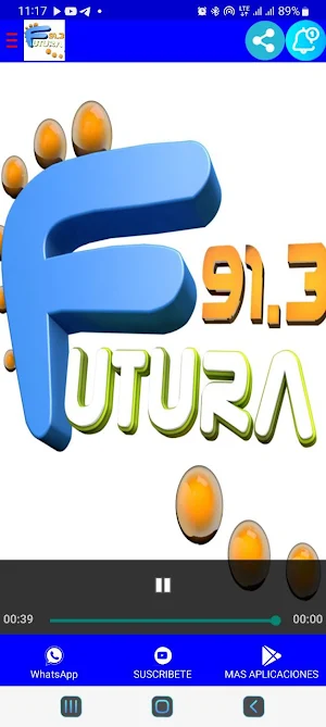 Radio Futura 913 Nic Screenshot 0
