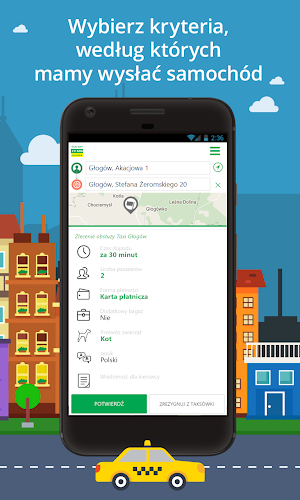 Taxi Głogów Screenshot 2