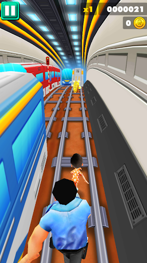 Subway Runner Pro : Paris Screenshot 3