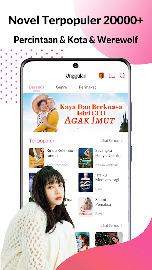 HotBuku-Alat Pembaca Novel Profesional dan Populer Screenshot 2