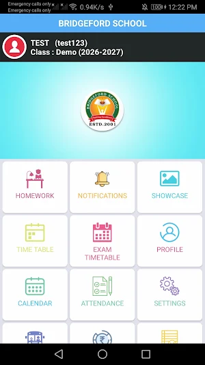 BRIDGEFORD SCHOOL - RANCHI Screenshot 1
